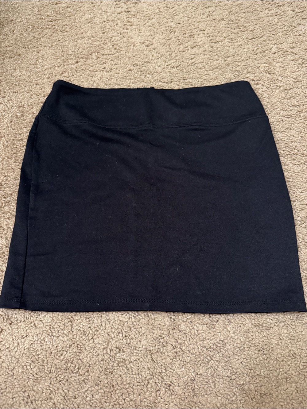 Xhilaration Black Stretch Mini Skirt